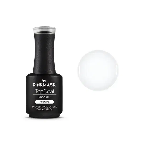 PINK MASK RubberTop Coat15 ml 0.5 oz