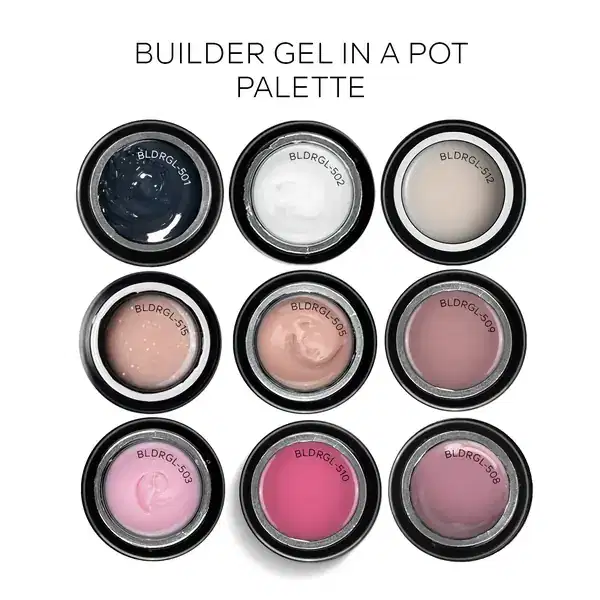 PINK MASK Builder Gel In a Pot Cream Latte 30 grs 1 oz