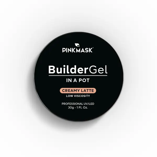 PINK MASK Builder Gel In a Pot Cream Latte 30 grs 1 oz
