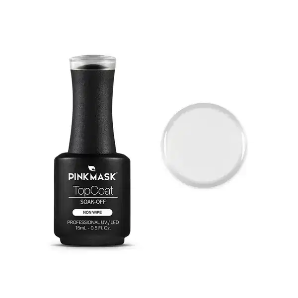 PINK MASK Top Coat Milky 15 ml 0.5 oz