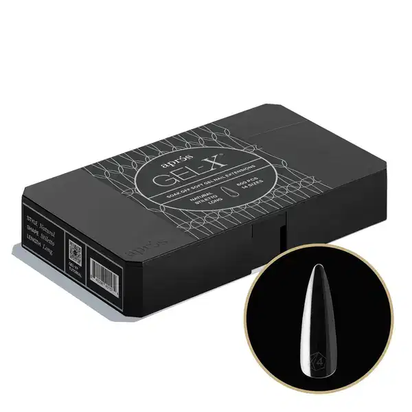 APRES GEL-X Natural Stiletto long 2.0 Box 600 Tips of 14 Size