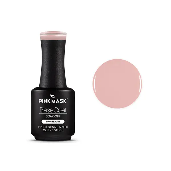 PINK MASK Rubber Base Coat Natural Sole 15 ml 0.5 oz