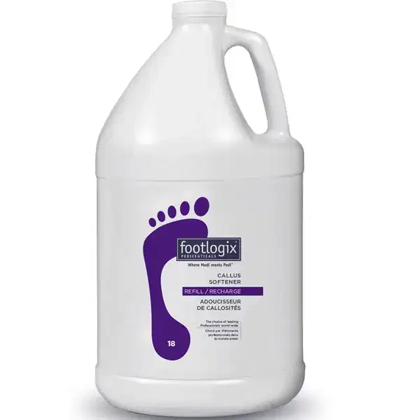 FOOTLOGIX Callus Softener Refill - 128 oz. 3.78 Lt. Number 18