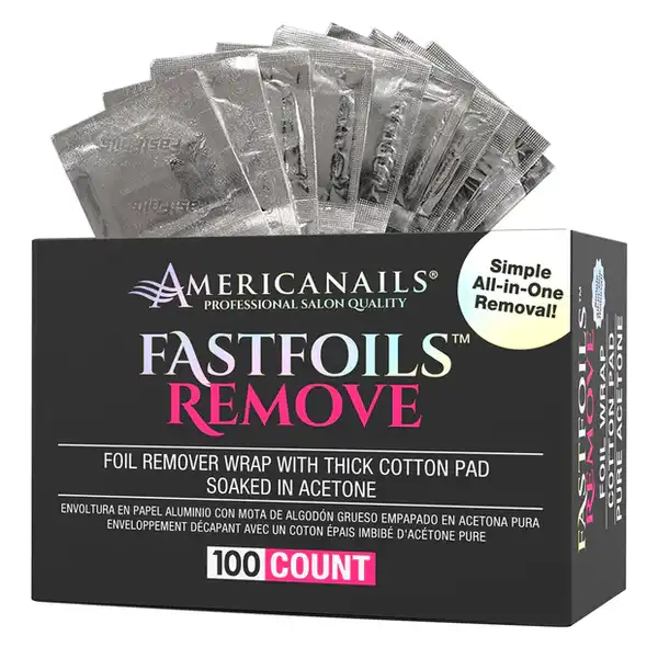 AMERICANAILS Fast Foils Reomver 100 pcs