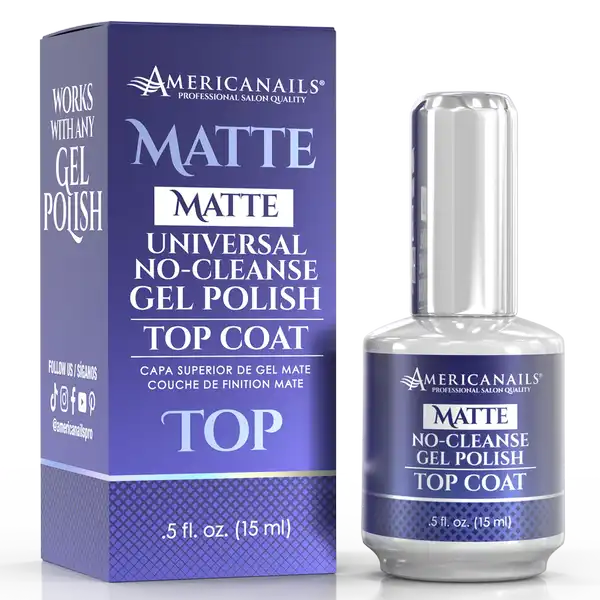 AMERICANAILS No-cleance top coat gel 15 ml
