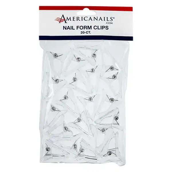 AMERICANAILS Nail form clips 20 ct