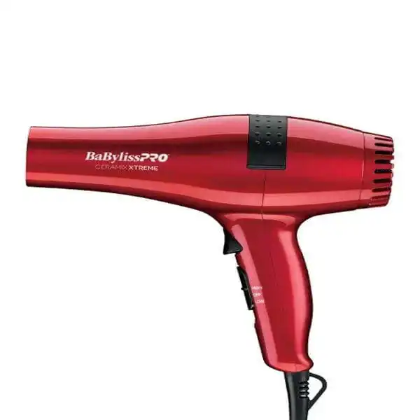 BaBylissPRO Ceramic Red Nano Titanium Dryer + Iron