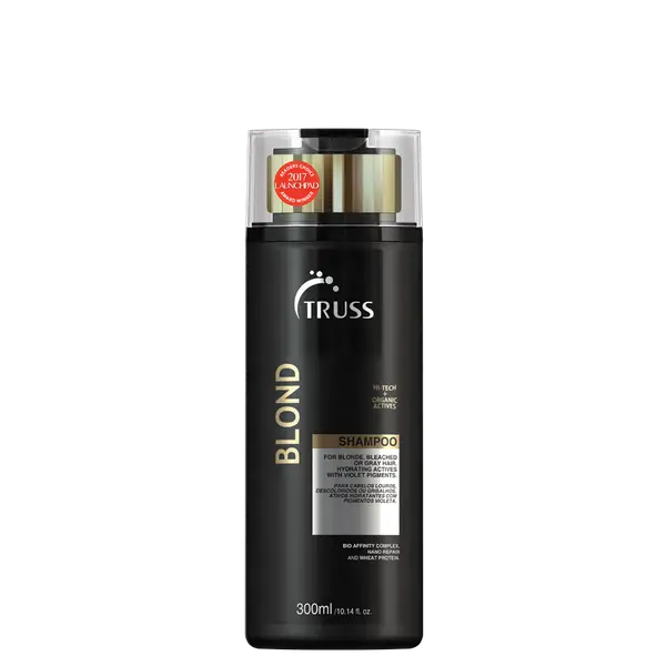 TRUSS Blond Shampoo 300ml Cleanses Blonde Hair & Protects Color
