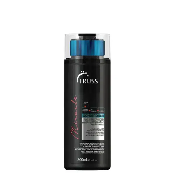 TRUSS Miracle Conditioner 300ml Protects Damaged Hair & Restores Elasticity