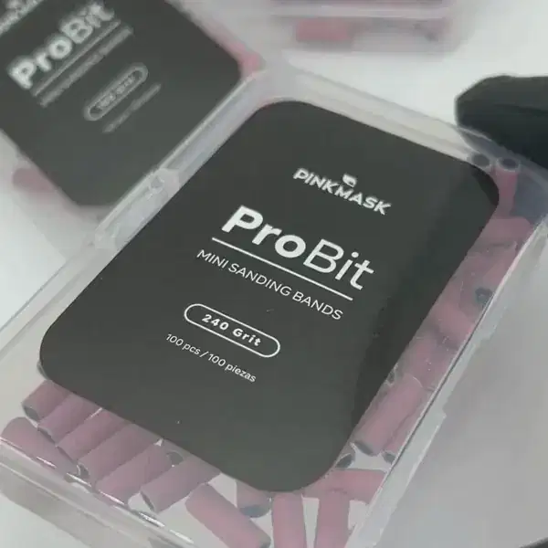PINK MASK Pro Bit Mini Sanding Bands 150 Grits