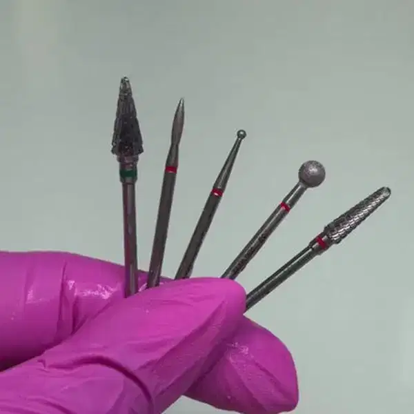 PINK MASK ProBit Nail Drill Carbide Bit Cone 2.3 M