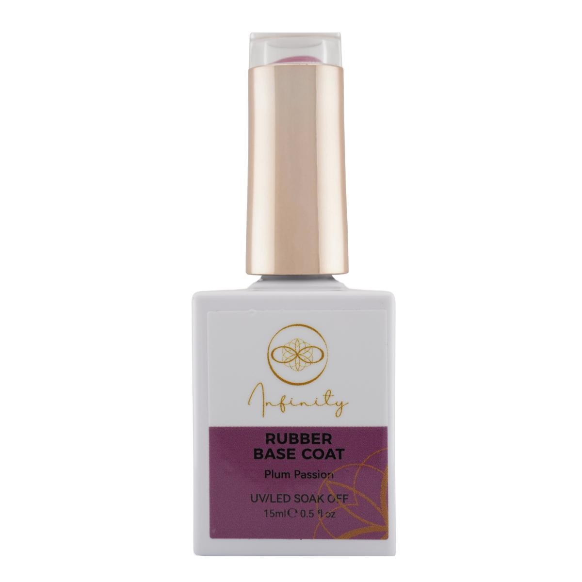 INFINITY Rubber Base Plum Passion 15 ml / 0.5 oz