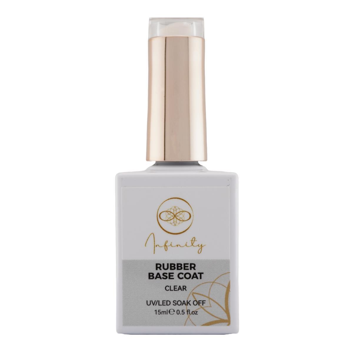 Base de Goma INFINITY Transparente 15 ml / 0.5 oz