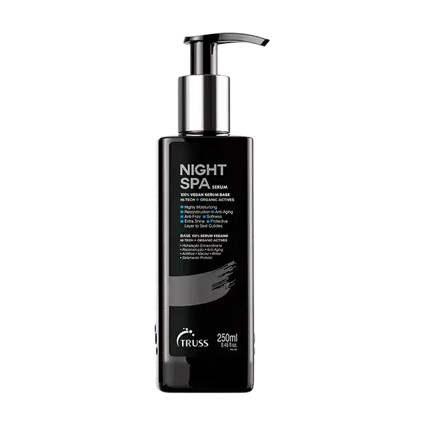 TRUSS Night Spa Serum 250ml Anti-Aging Night Serum That Reduces Frizz