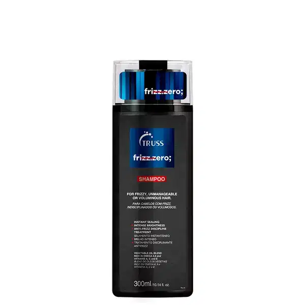 TRUSS Frizz Zero Shampoo 300ml For Frizzy, Unmanegeable or Voliminous Hair