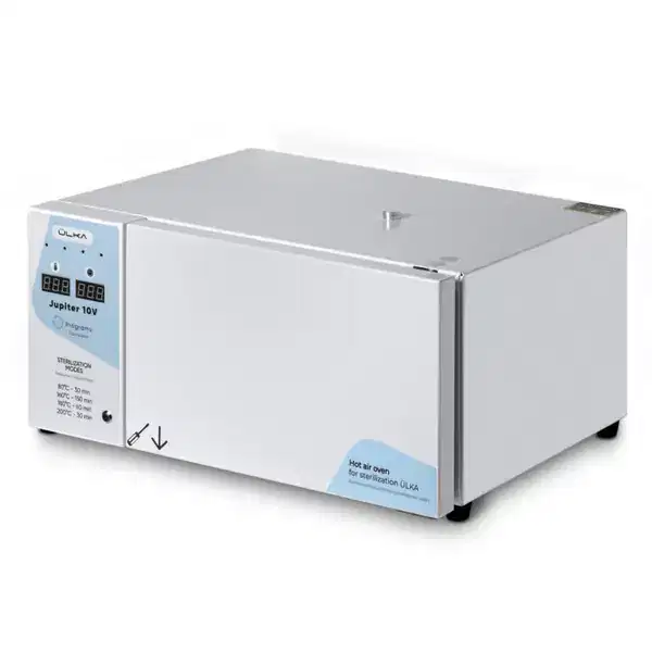 ÜLKA Jupiter 10V Dry-Heat Sterilizer + Sterilization Pouch Kit