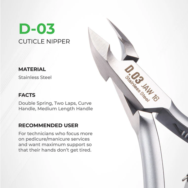 NGHIA Cuticle Nipper D-03-16
