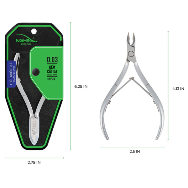 NGHIA Cuticle Nipper D-03-14