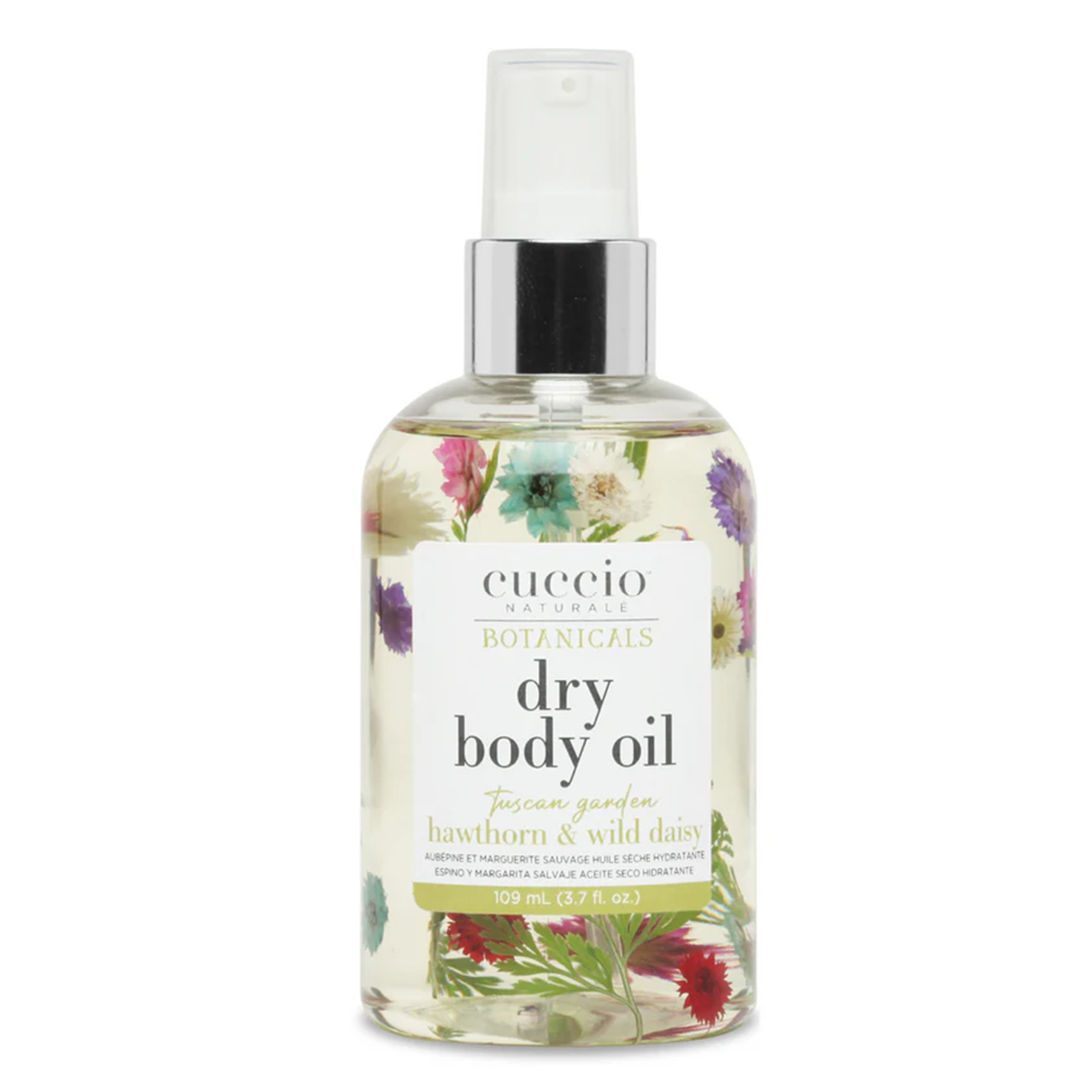 Aceite Corporal Seco CUCCIO Espino y Margarita Silvestre 3.7 oz