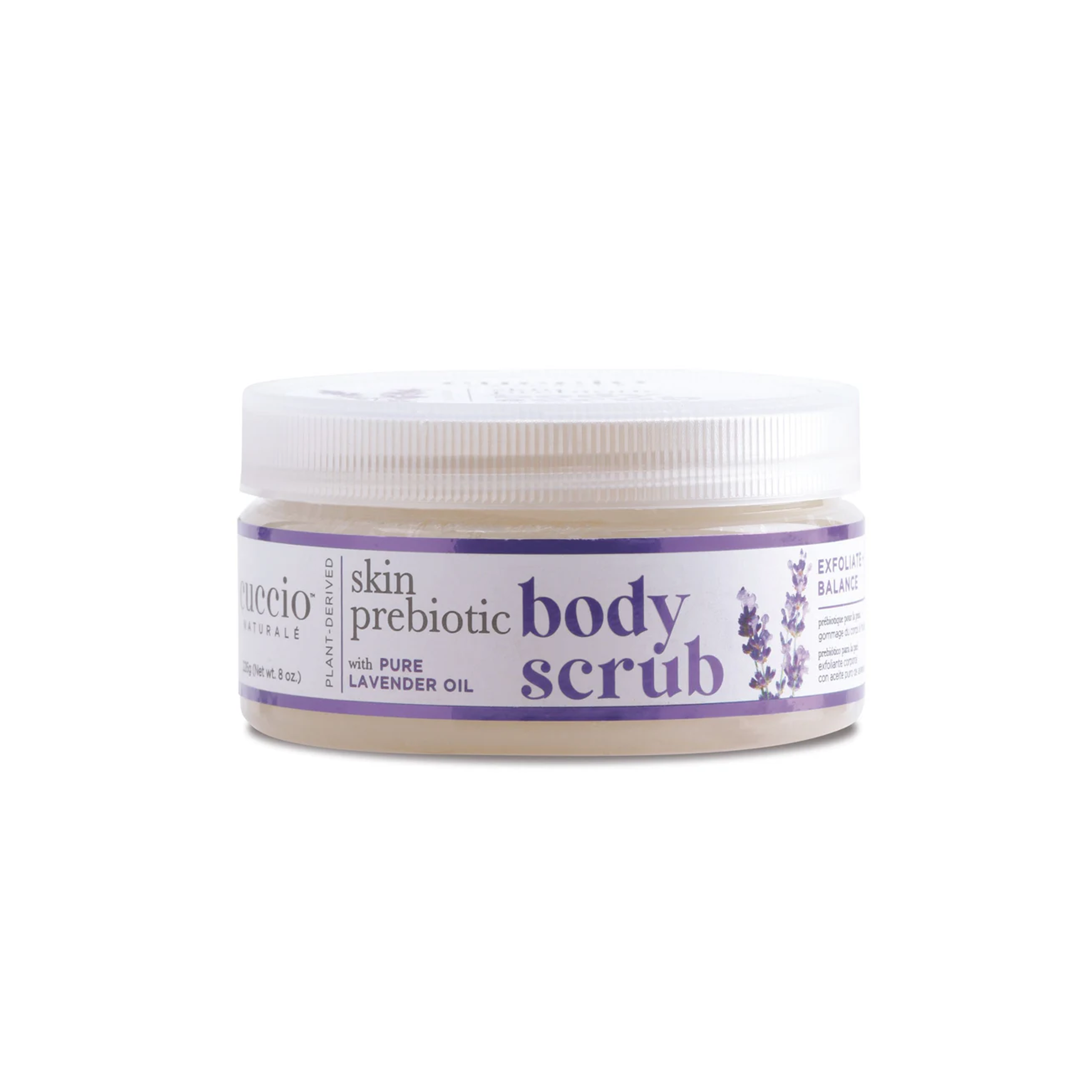 CUCCIO Naturale Skin Prebiotic Body Scrub Lavender