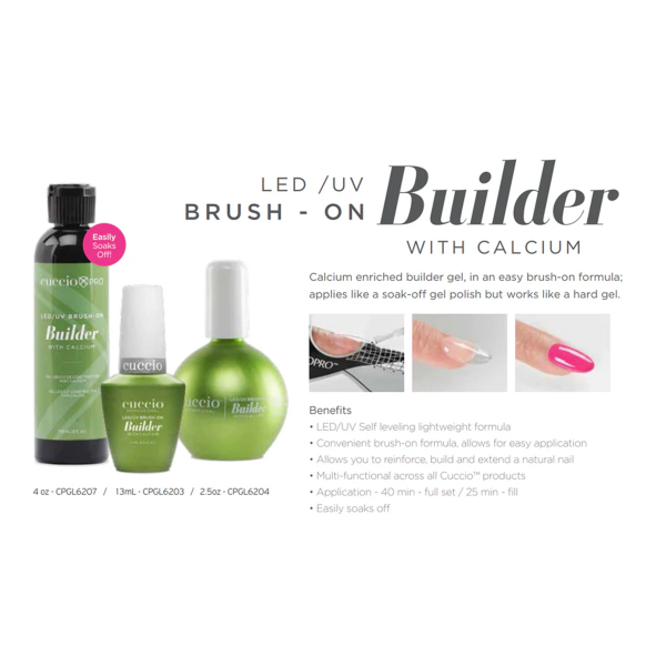 CUCCIO Brush-On Builder with Calcium Refill