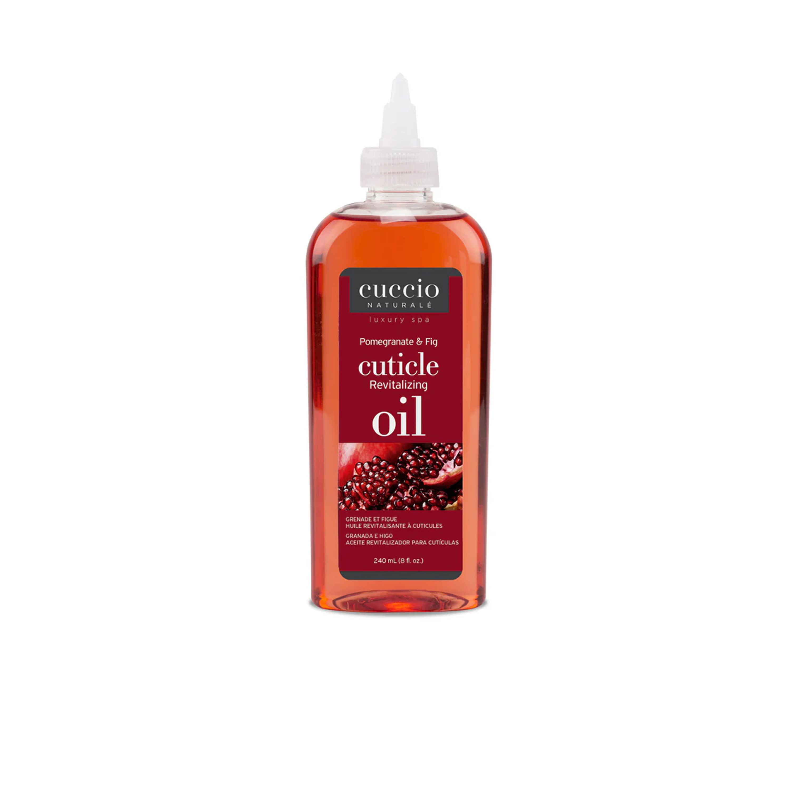 CUCCio Cuticle Oil 240 ml / 8 oz Pomegranate & Fig