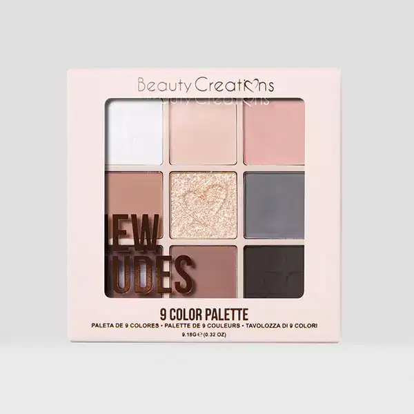 Beauty Creations 9 Color Magnetic Palette New Nudes