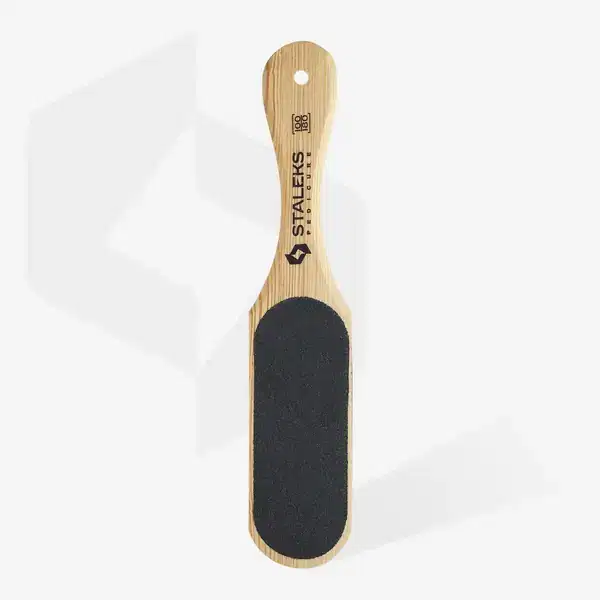 STALEKS Wooden Pedicure Foot File 100/180 Grift Ty ABC 10/1