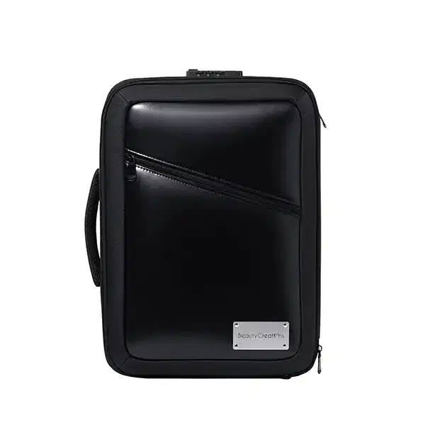 Beauty Creations Artist Backpack With Divider Inside and Brush Holder MODEL#KC-BH03 BLACK
