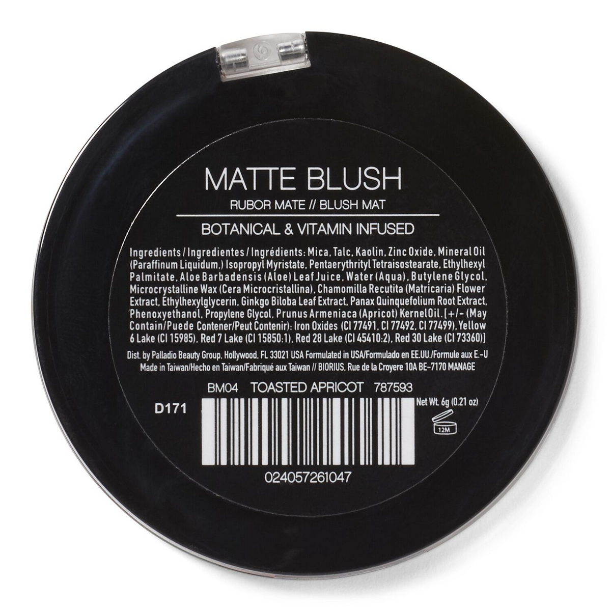 PALLADIO Matte Blush Toasted Apricot
