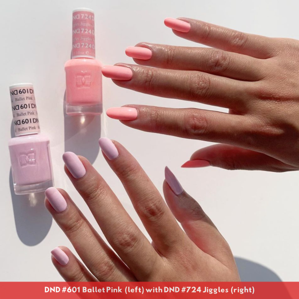 DND DC Gel & Lacquer Duo Ballet Pink #601