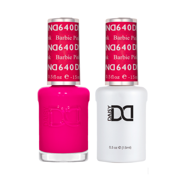DND DC Gel & Lacquer Duo Barbie Pink #640