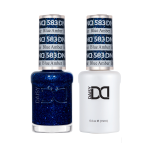 DND DC Gel & Lacquer Duo Blue Amber #583