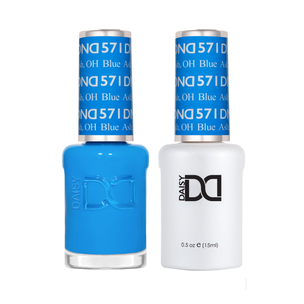 DND DC Gel & Lacquer Duo Blue Ash #571
