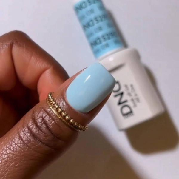 DND DC Gel & Lacquer Duo Blue River #529