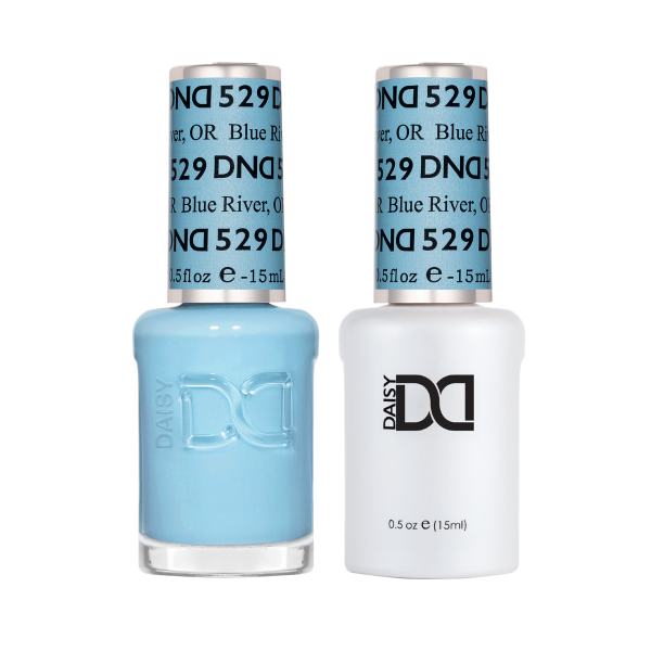 DND DC Gel & Lacquer Duo Blue River #529