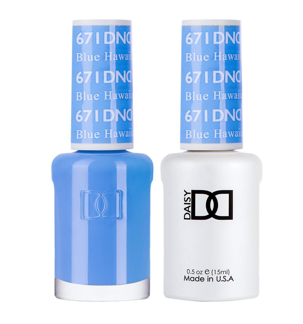 DND DC Gel & Lacquer Duo Blue Hawaiian #671