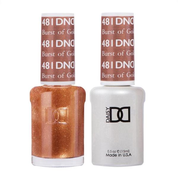 DND DC Gel & Lacquer Duo Burst of Gold #481