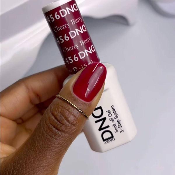 DND DC Gel & Lacquer Duo Cherry Berry #456