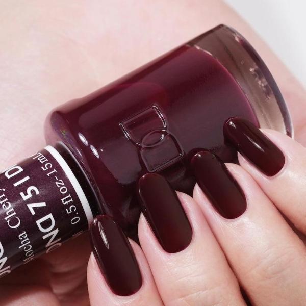 DND DC Gel & Lacquer Duo Cherry Mocha #751