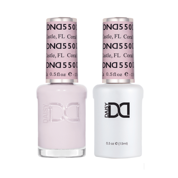 DND DC Gel & Lacquer Duo Coral Castle #550