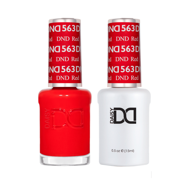 DND DC Gel & Lacquer Duo DND Red #563