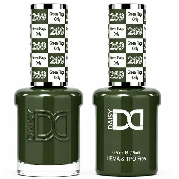 HEMA FREE DUO 269 Green Flags Only / 15 ml 0.5 oz
