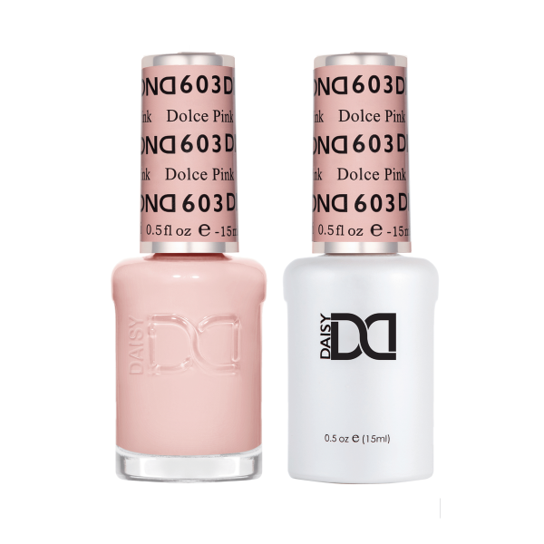 DND DC Gel & Lacquer Duo Dolce Pink #603