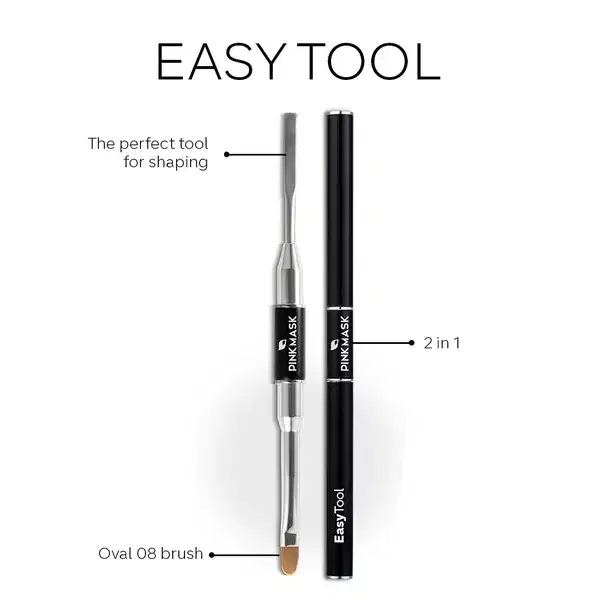PINK MASK Polygel Brush