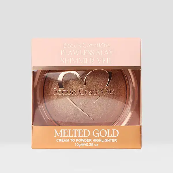 Beauty Creations Flawless Stay Shimmer Veil Melted Gold