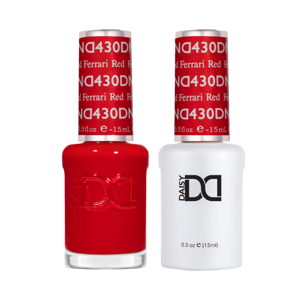 DND DC Gel & Lacquer Duo Ferrari Red #430