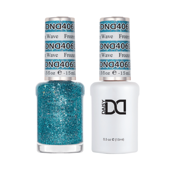 DND DC Gel & Lacquer Duo Frozen Wave #406