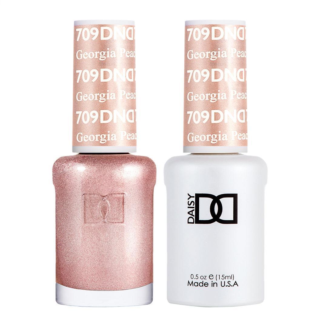 DND DC Gel & Lacquer Duo Georgia Peach #709