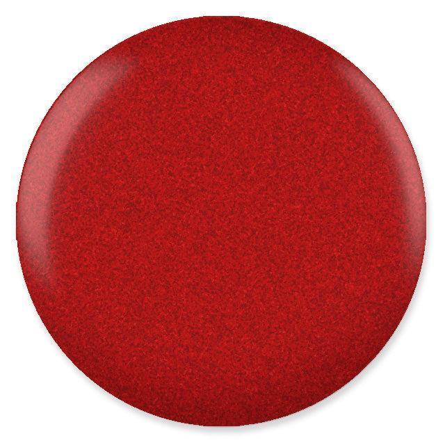 DND DC Gel & Lacquer Duo Gold In Red #476